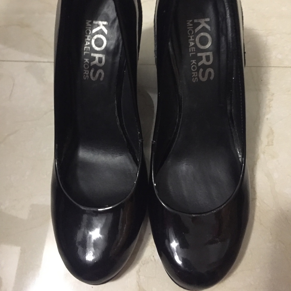 Michael Kors Women's: Michael Kors Black Wedges